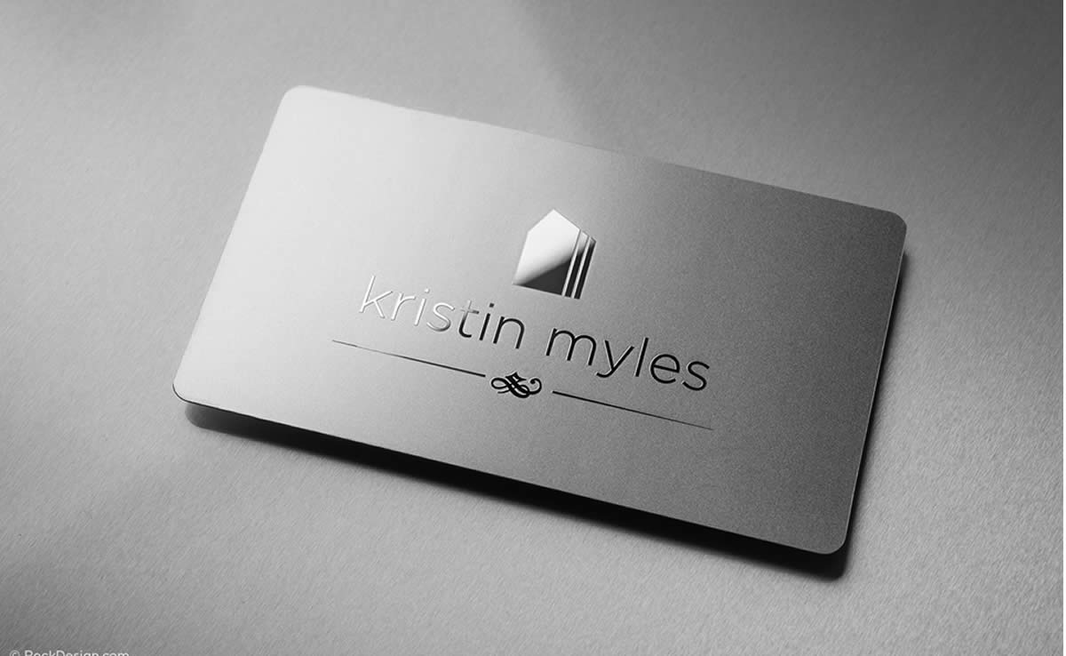 Metal Business Cards